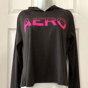 Aeropostale Black Activewear Hoodie